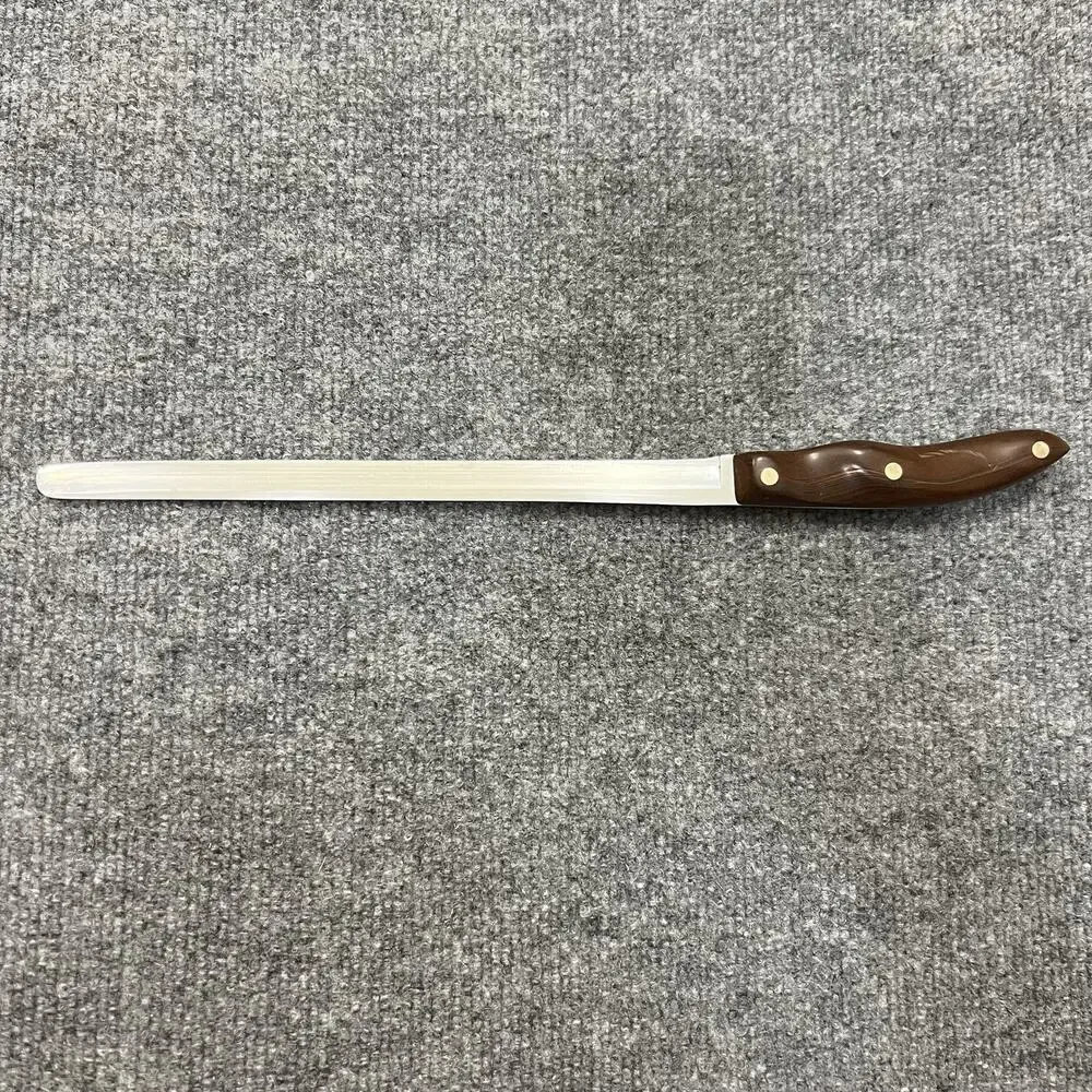 Cutco USA Made Carving Knife 14in Blade Wood Handle Cutlery
